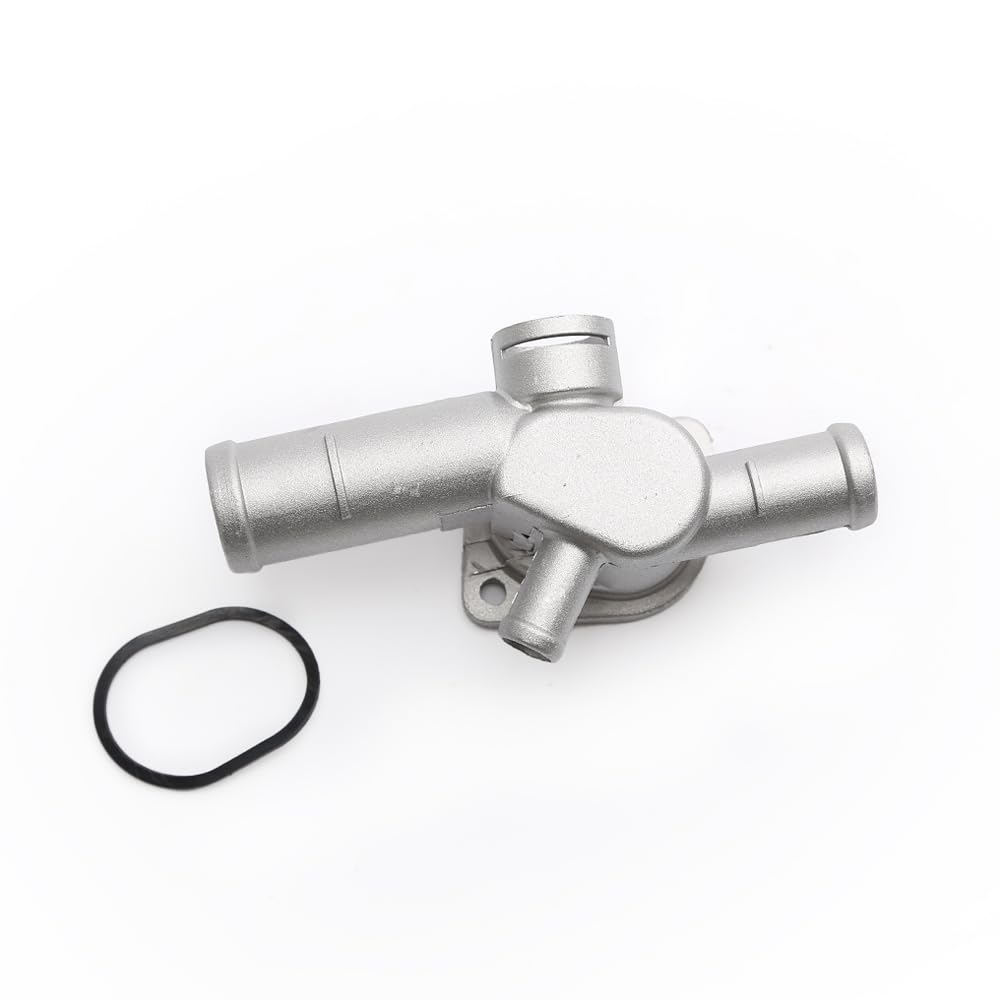 06A121132AK Aluminum Water Coolant Flange Replacement for Audi A3 VW Bora Golf Polo Jetta Seat Skoda 06A121133AC