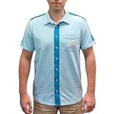 Team Zissou Uniform Shirt - Mens Large Blue