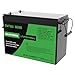 DATOUBOSS 24V 100Ah LiFePO4 Battery, 8000-15000 Cycles Deep Cycle Lithium Battery, Max.2560W&100A BMS, Supports Series/Parallel Connection for Trolling Motor, RV, Marine, Solar, Off-Grid, Home Storage