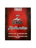 2025 Leaf Metal Authentics Multi-Sport Trading Card Box (1 On-Card Autograph Per Box)