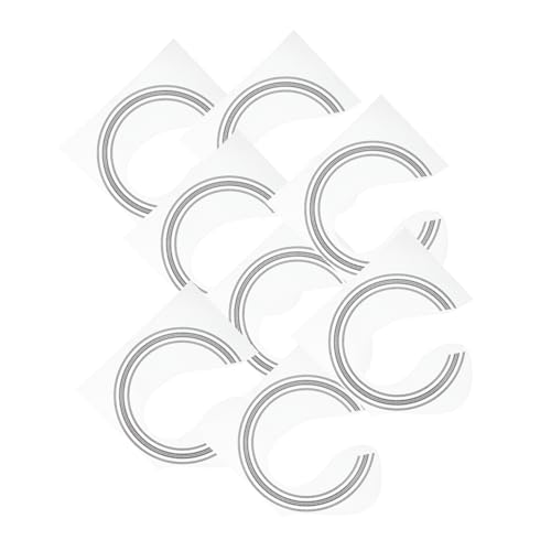 GOOHOCHY Guitar Rosette Decoration Pvc Soundhole Rosette for Acoustic Guitar Neck