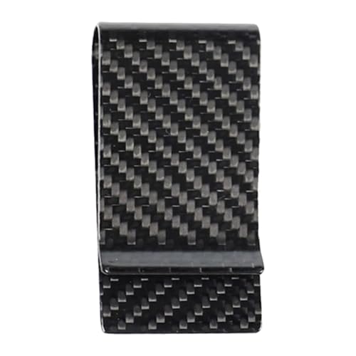 Money Clip For Men 2pcs Slim Carbon Fiber Credit Card Holder - Matte/Glossy, Car Use, Bill Storage