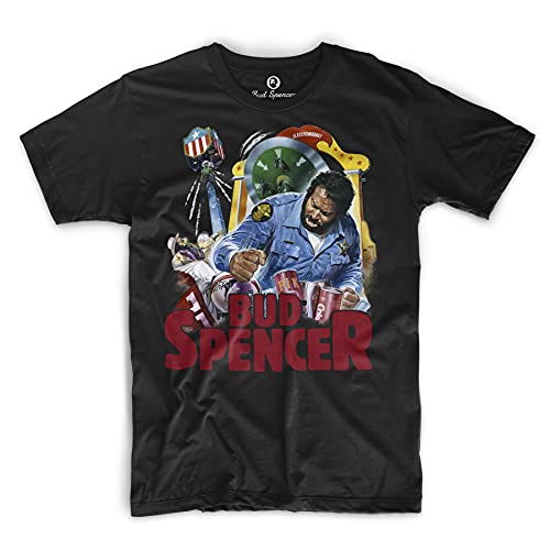 Bud Spencer - Buddy Haut den Lukas - T-Shirt (schwarz) (XL)