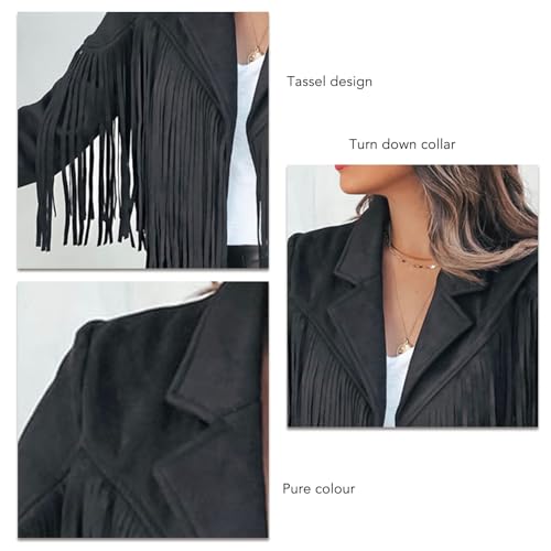 Veste en daim à pompons pour structurer une silhouette sans effort - 7