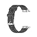 Yoobuu Woven Nylon Watch Band Compatible with Garmin Forerunner 35/30,Sport Strap Replacement Band for Garmin Forerunner 30/35 Smart Watch (Grey)