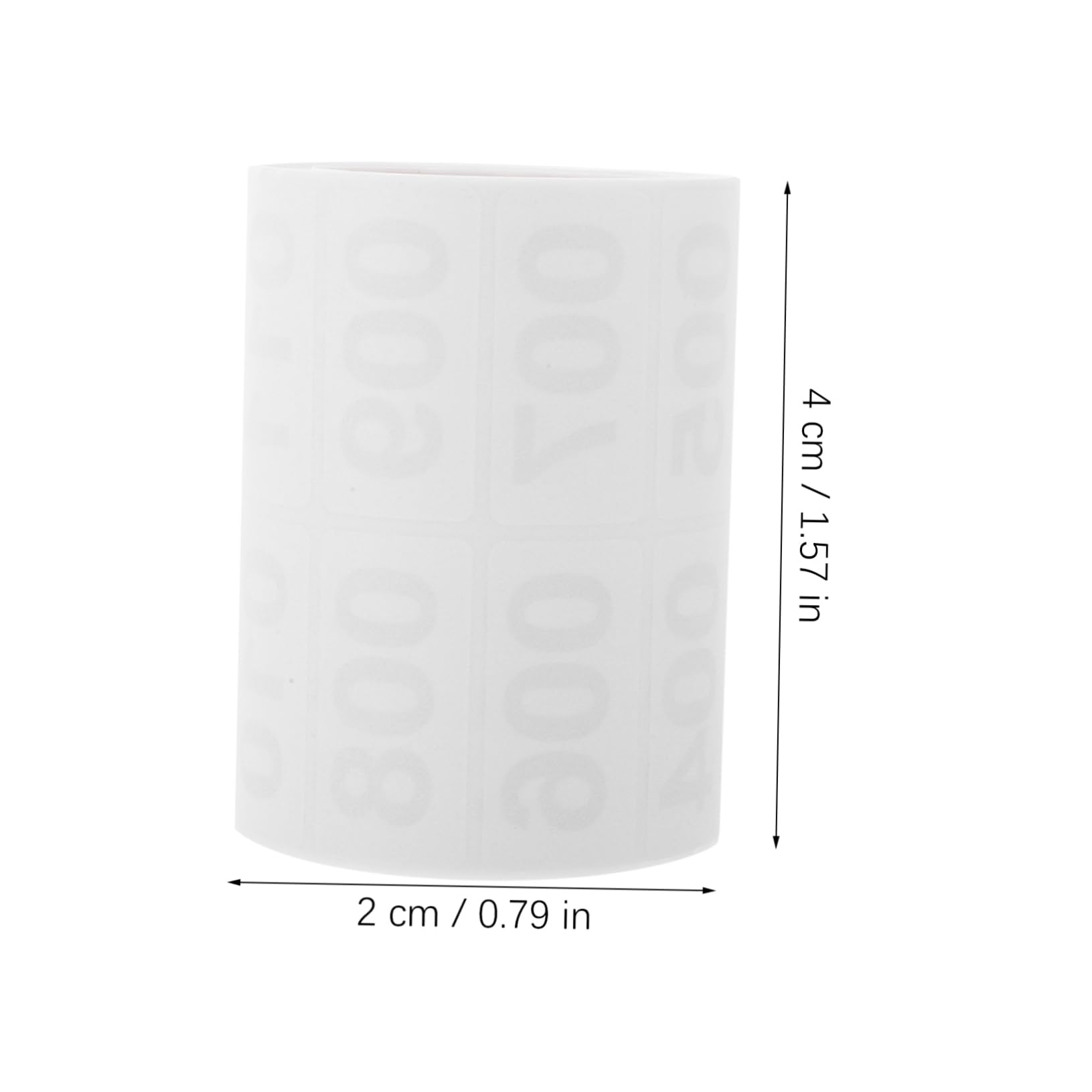 10rotoli Etichette Numerate Adesive Per Stickers Pratici Per Confezione Facili Applicare e Rimuovere Per Organizzazione e Archiviazione