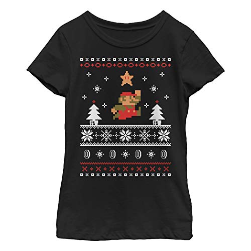 Image of Nintendo Girl's Mario Star T-Shirt