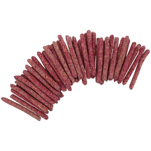 LIOOBO モルモットおもちゃ ハムスター歯磨き うさぎ チンチラ向け咬むおや 小動物用健康サポートスナック