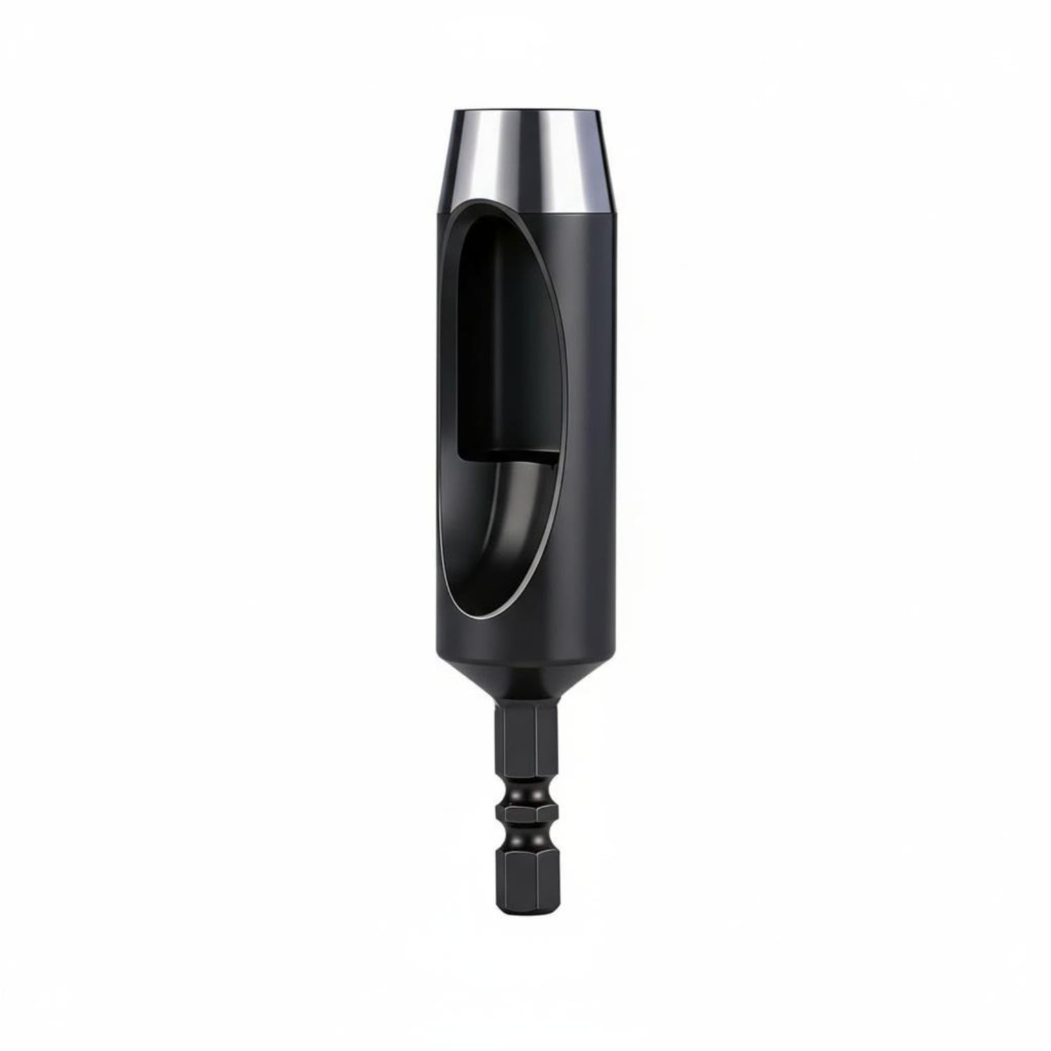OJIVA® Sharp Cutting Blade Electric Leather Hole Punch Bit High Carbon Steel Hollow Punch Drill Bit Heat Treated Power Tool Accessory Large Chip Removal Slot for DIY Enthusiasts, Crafters, 14MM-image-49