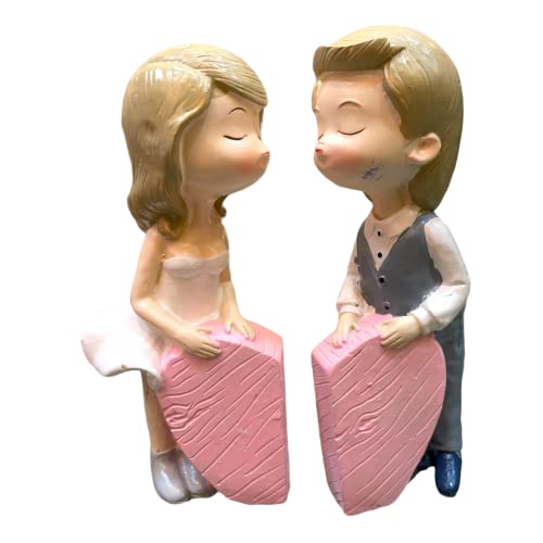 Image of AUGEN Polyresin Love Idol Statue Showpiece for Home Decor Decoration and Gifting (7532-C10, 15cm)