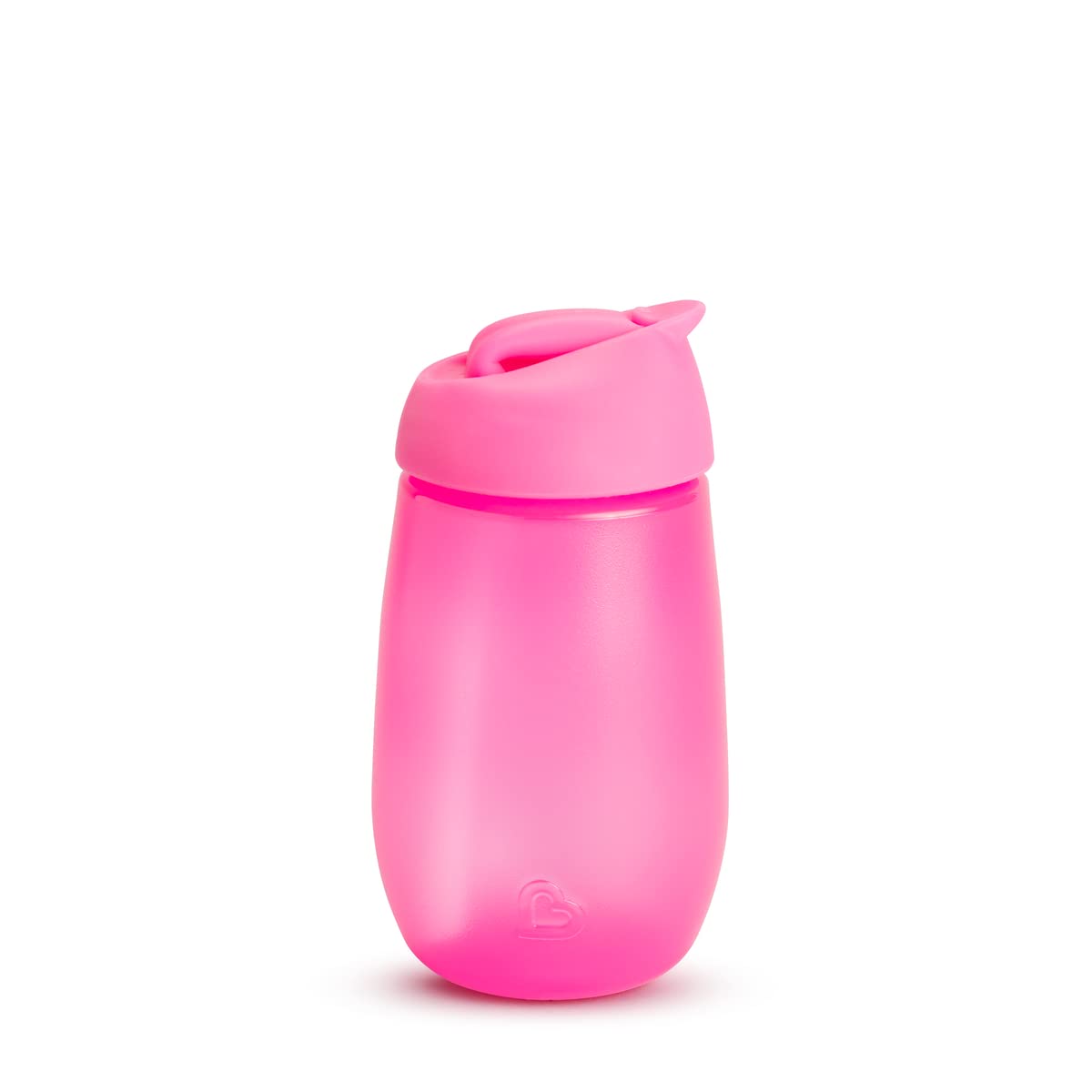 Munchkin Butelka do nauki/kubek ze słomkami Simple Clean, 296 ml różowy