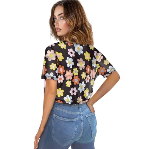 Image of Womens Short Sleeve Bolero Shrug Open Front Knit Cropped Cardigan Shoulder Cover for Dress Cute Casual Knit Cover Up