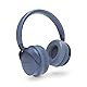 Glowster Bluetooth-Kopfhörer mit Denim-Design, Surround-Sound und integriertem Mikrofon für Anrufe und den täglichen Gebrauch.