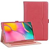 ProCase Galaxy Tab A 10.1 2019 Case T510 T515 - Stand Folio Case Cover for Galaxy Tab A 10.1 Inch Tablet Model SM-T510 SM-T515 2019 Release -Red