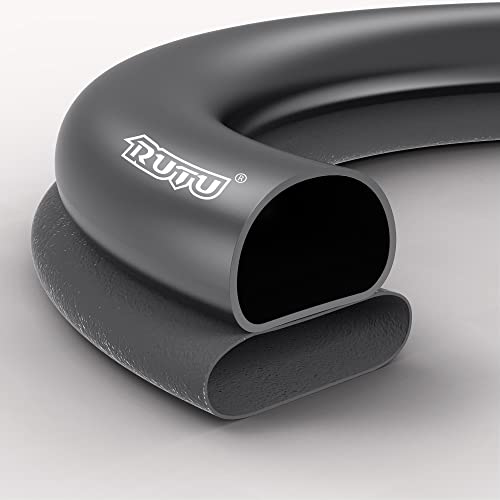 RUTU 10 x 2,50 Schläuche – 10 Scooter Tube Set kompatibel mit Elektrorollern Smart Self-Balance Scootern und Boards – Butylkautschukschläuche mit TR87 gebogenem Luftventil und 4 Staubkappen – 2 Stück