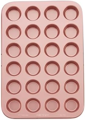Wiltshire Rose Gold 24 Cup Muffin Tray, PFOA PTFE Free, Cupcake M...
