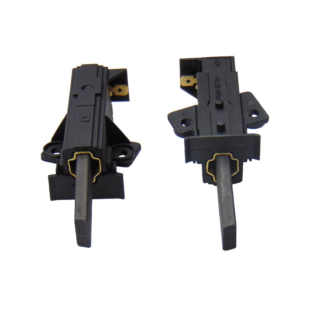 2 Spazzole Carbone Per Motore Lavatrice 5x13,5x32 Mm - Ricambio Compatibile Con Bauknecht, Bosch, Electrolux