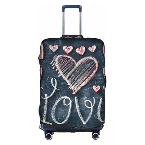 Sdfhu I Love You Words with Hearts�v�����g ���j�[�N�ȃg���x�����Q�b�W�J�o�[ ����\ ���h�~ �X�[�c�P�[�X�v���e�N�^�[ �x�ɗp, �z���C�g, S