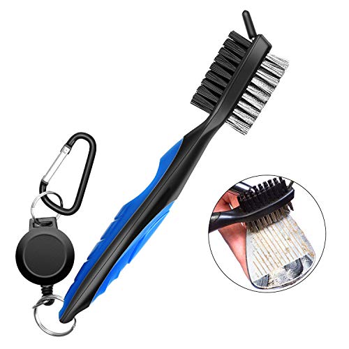 image for TOBWOLF Microfiber Waffle Golf Towel 16 X 21Inch, Brush Tool Kits with