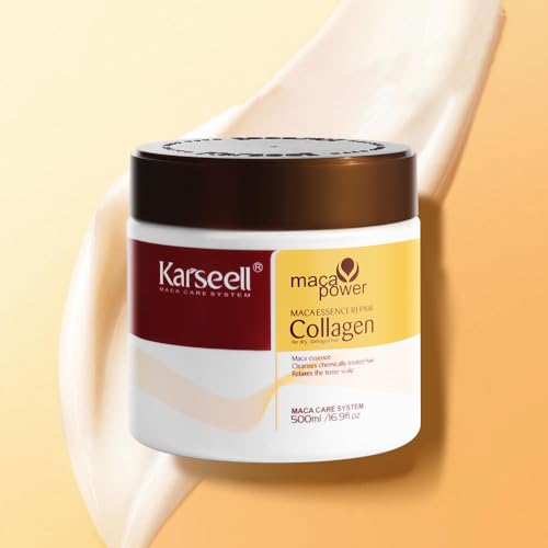 image for Karseell Collagen Hair Treatment Deep Repair Conditioning Argan Oil Co