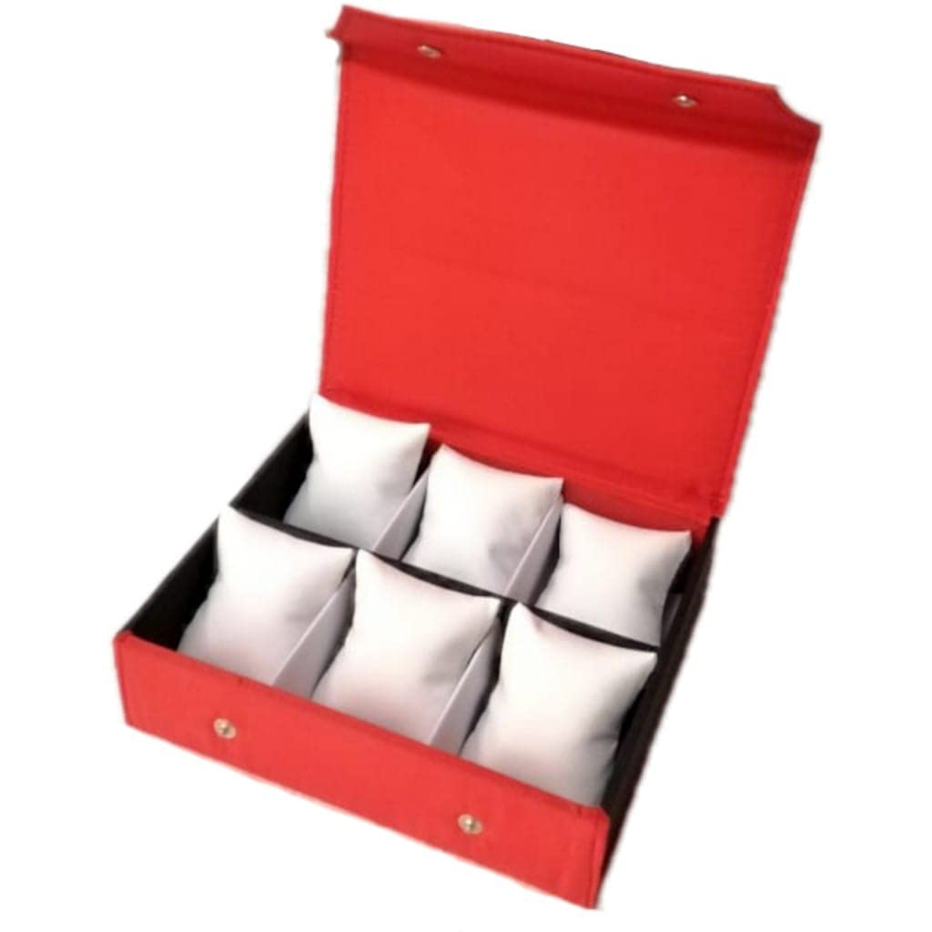 Watch storage Box case cover zipper for 6 slot compatment organizer (Make in India) (B08LB1CRT2) Amazon Price History, Amazon Price Tracker