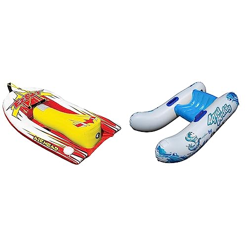 AIRHEAD Big EZ SKI Towable Tube Water Ski Trainer & Rave Sports Aqua Buddy Water Ski/Wakeboard Trainer