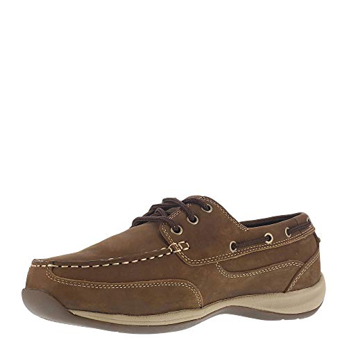 Image of Rockport Works Men's Sailing Club 3 Eye Tie Boat Shoe