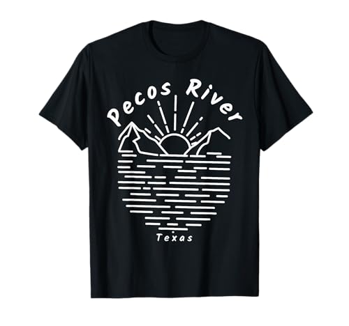 Rivière Pecos, Texas T-Shirt