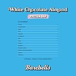 Barebells Aliments fonctionnels Barre protéique Amande de chocolat blanc 804 Amande de chocolat blanc Gram