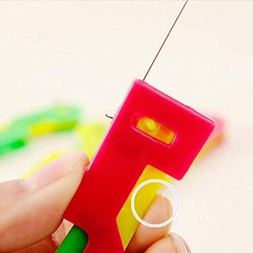 Generic 10 pcs Threader Automatic thread guide Needle device elderly ...