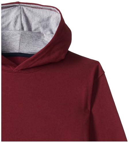 Image of T2F Girls Cotton Hooded Neck Oversized Fit DropShoulder Sweatshirt