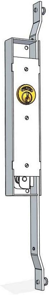 Vertical Right Sliding Door Lock