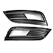 HTSM Frontgrill Für Audi A4 B8 Facelift 2012 2013 2013 2014 2015 Frontstoßstange Nebelscheinwerfer Lampe Grillg Grilles Cover