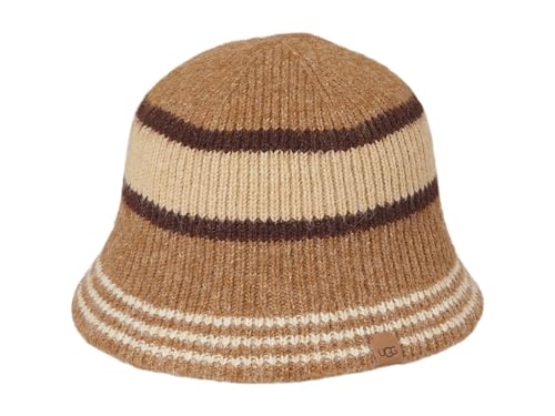UGG Women's Brushed Bucket Hat, Chestnut Multi, One-Size