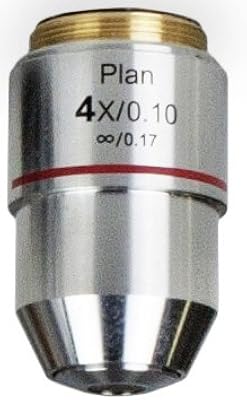Vision Scientific VS-0TT1 Infinity Plan DIN Objective Lens (4X Magnification)