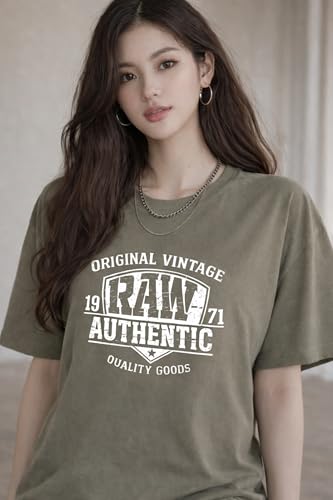 Image of London Hills Women Cotton Printed T-Shirt Combo Pack of 3 | Loose Fit Half Sleeve Round Neck Graphic Tees for Girls & Ladies | Women's Western Tops | Cute Trendy Print Summer Fashion T-Shirts
