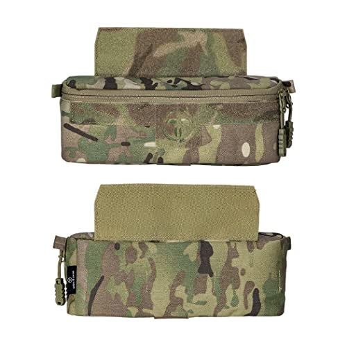 Pochette utilitaire nylon 500D multi-camo haute résistance