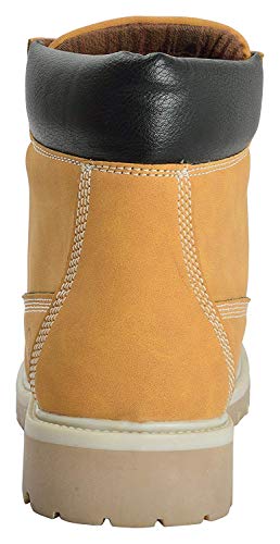 Image of West Code Mens Synthetic Leather Casual Hip Hop Shoes MP-3 Camel 8 Size