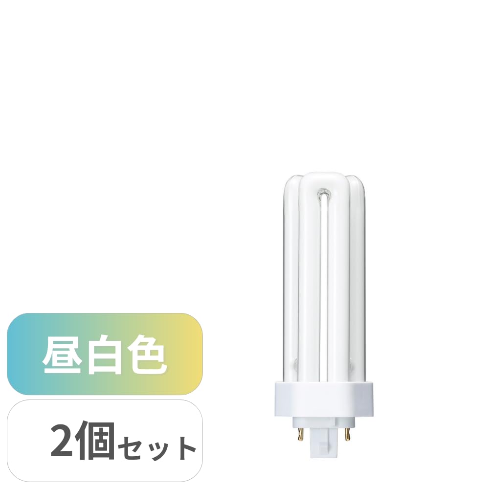 Amazon | 【2個セット / 42形 / 昼白色】 YAZAWA コンパクト形蛍光灯 3