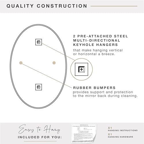 Image of Frameless Mirror 24X36 Beveled Oval