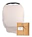 Baby Breastfeeding and Car Seat Cover – Multi-Use Infant Carrier Canopy and Nursing Cover – Great for Protection while Breast Feeding - (Blush Pattern)