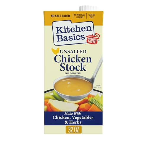 Kitchen Basics Unsalted Chicken Stock, 32 fl oz