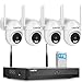 Logisaf 5MP PTZ Kit Telecamere WiFi Esterne, 10CH Videosorveglianza con 4X5MP...