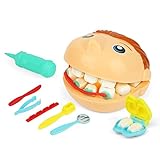 dentista bromista exito Ejercicio de la capacidad práctica: mientras instala dientes de goma, estimula la curiosidad y la capacidad práctica de los niños.