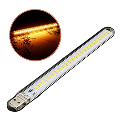 Lampe de chevet USB portable 24 LED pour éviter la fatigue oculaire sur PC