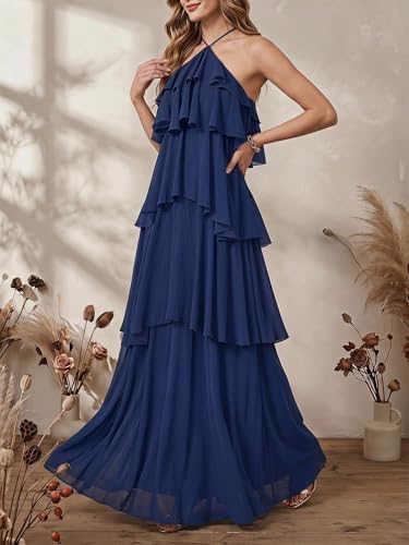 Image of SOLY HUX Women's Wedding Guest Maxi Dress