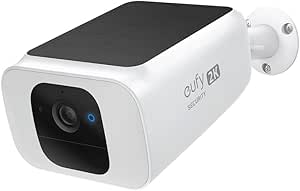 eufy Security S230 SoloCam (SoloCam S40) Solar Security Camera Outdoor Wireless, Battery Camera, Integrated Solar Panel, Spotlight Camera, 2K Resolution, 2.4 GHz Wi-Fi, No Monthly Fee asin的图片