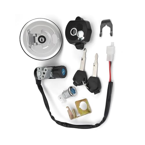 Kit clés et bouchon de carburant CBR 125 RS pour réparer contacteur d'allumage JC50