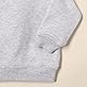 Amazon Essentials Unisex Baby French Terry Sweatshirts Mit Rundhalsausschnitt, 2er-Pack, Grau Meliert/Purpur Tiger, 18 Monate