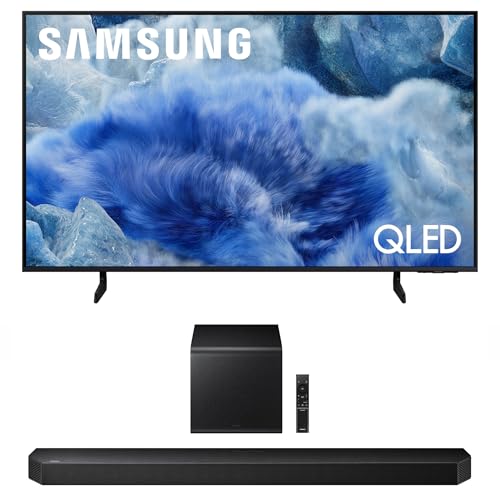 Image of Samsung QN43Q8FAAFXZA 43 Inch Class QLED Q8F 4K Vision AI Smart TV with a HW-Q800F Q Series Soundbar 5.1.2 Ch Subwoofer (2025)